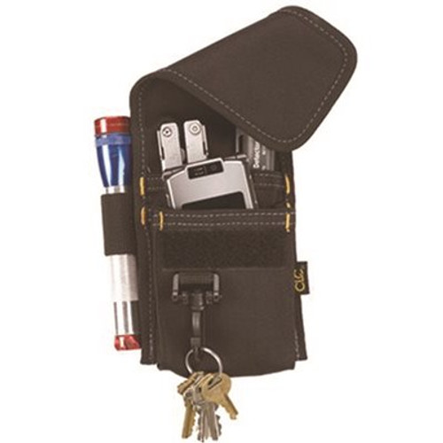 CLC 4 In. 4-Pocket Multi-Purpose Tool Holder in Black