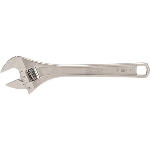 RIDGID 12 in. Adjustable Wrench