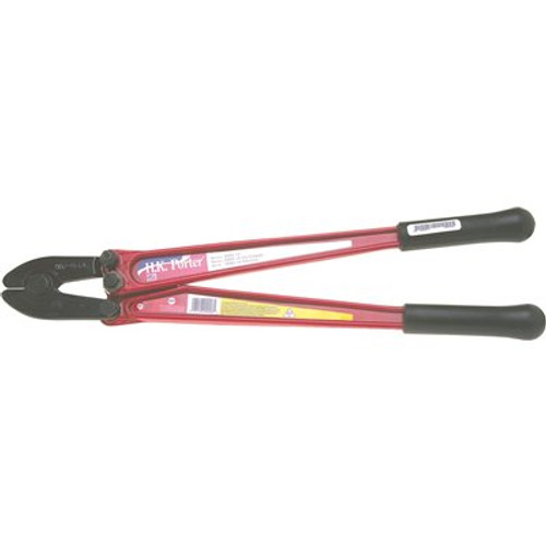 RIDGID 24 in. Model S24 Heavy-Duty Bolt Cutter with Hardened Alloy Steel Jaws and Control Grips, 7/16 in. Max Cut Capacity