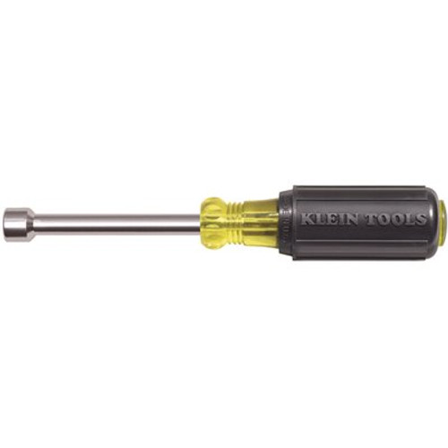 Klein Tools 3/8 in. Nut Driver with 3 in. Hollow Shaft- Cushion Grip Handle