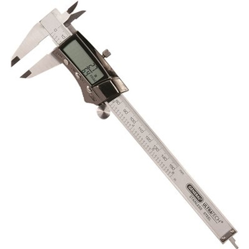 General Tools 6 in. 3-Mode Digital Fractional Caliper