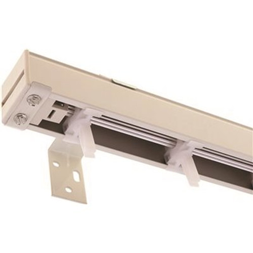 Designer's Touch White Aluminum Headrail for 3-1/2 in Vertical Blind - 104 In. W