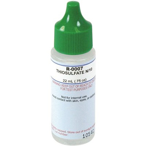 Taylor 3/4 oz. Replacement Reagent Thiosulfate Bottle