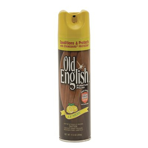 Old English 12.5 oz. Lemon Scent Liquid Furniture Polish Aerosol Can (12 per Pack)