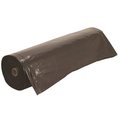 Frost King 10 ft. W x 100 ft. L 4 mil Black Plastic Sheeting Roll