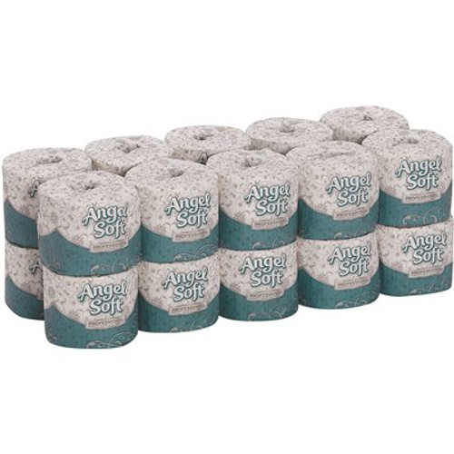 Angel Soft Professional Series 2-Ply Bathroom Tissue, Toilet Paper, White (20-Rolls Per Case)