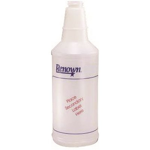 Renown 24 oz. Plastic Spray Bottle with Graduations