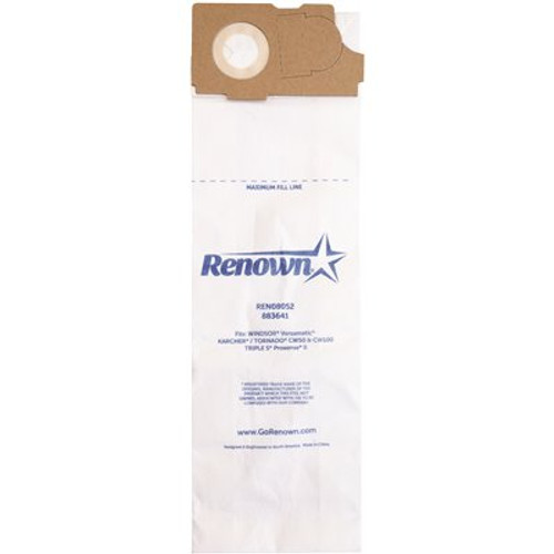 Renown Vacuum Bag for Windsor Versamatic Equivalent to 2003 (10-Bags/Pack)