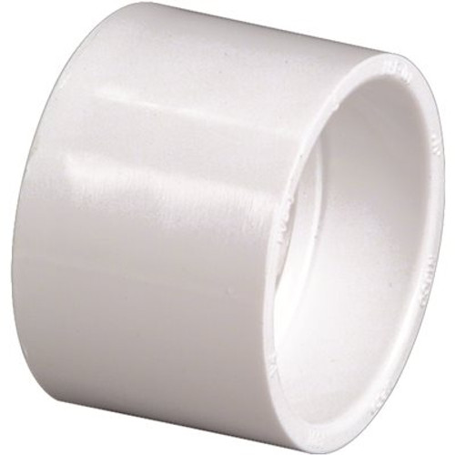 NIBCO 2 in. PVC DWV Hub x Hub Coupling Fitting