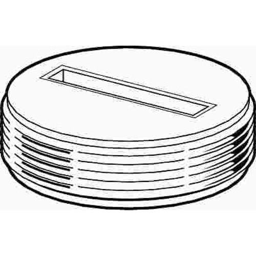 IPS Corporation 2 in. PVC Countersunk Cleanout Plug IPS Corporation 2 in. PVC Countersunk Cleanout Plug