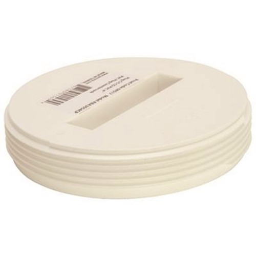 IPS Corporation 3-1/2 in. IPS DWV PVC Recessed Cleanout Plug