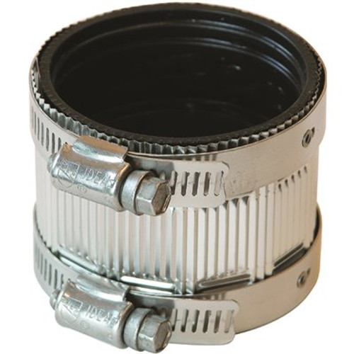 Fernco 2 in. to 2 in. No Hub CI Shielded Coupling