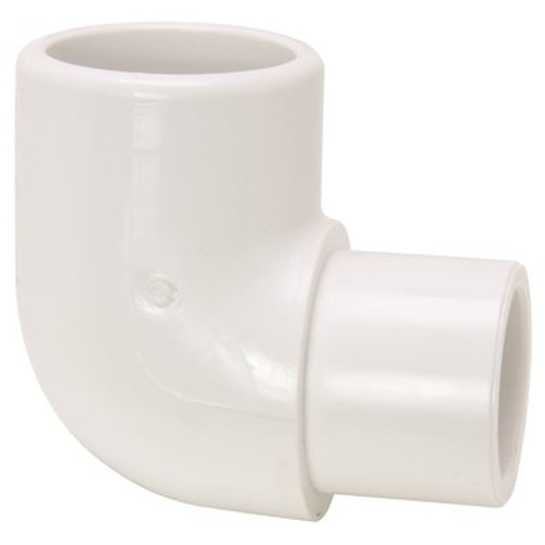 Mueller Streamline 3/4 in. PVC Schedule 40 Pressure 90-Degree Spigot x Slip Street Elbow