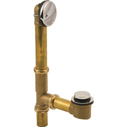 Proplus TOE TOUCH WASTE AND OVERFLOW BRASS