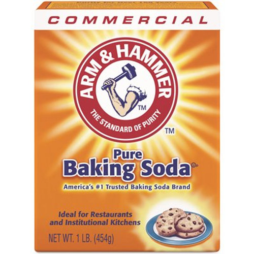 Arm and Hammer Baking Soda (1 lb. Box, 24/Carton)