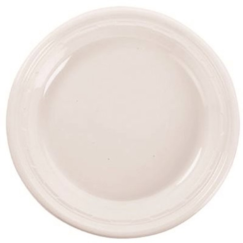 Dart Container Famous Service 6 in. White Impact Plastic Disposable Plate