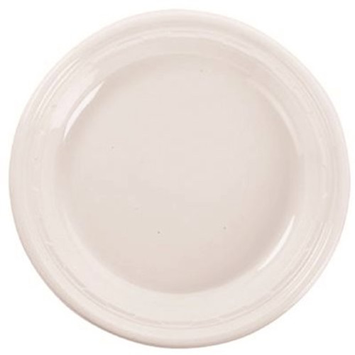 Dart Container Famous Service 6 in. White Impact Plastic Disposable Plate Dart Container Famous Service 6 in. White Impact Plastic Disposable Plate