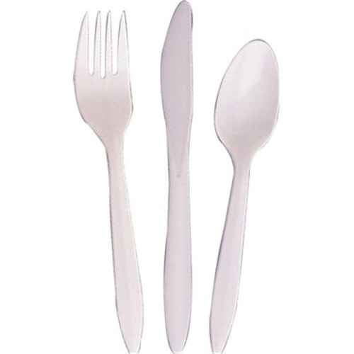 Dart Container Knife Medium Weight 6.5 in. White Polypropylene (1000 per Case) Dart Container Knife Medium Weight 6.5 in. White Polypropylene (1000 per Case)