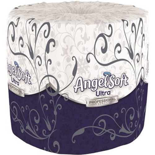 Angel Soft Ultra Professional Series Toilet Tissue Paper Ultra 2-Ply Premium Embossed