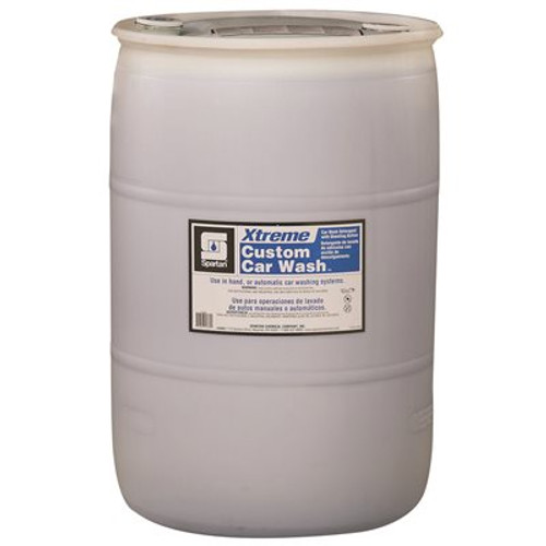 SPARTAN CHEMICAL COMPANY Custom Car Wash Special Order 55 Gallon Transportation Cleaner