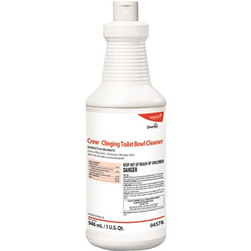 Crew 32 oz. Clinging Toilet Bowl Cleaner Disinfectant (12 Per Case) Crew 32 oz. Clinging Toilet Bowl Cleaner Disinfectant (12 Per Case)