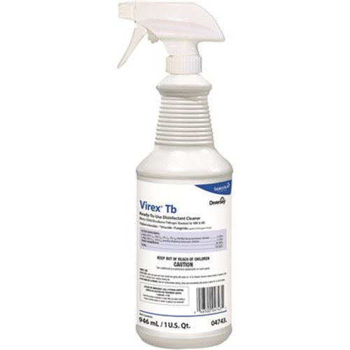 Virex 1 Qt. Lemon Disinfectant Cleaner (12 per Case)