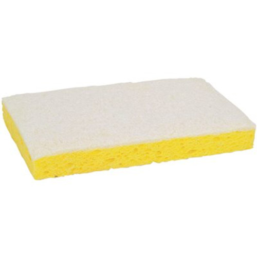 3M 6.1 in. x 3.6 in. Light-Duty Scrub Sponge