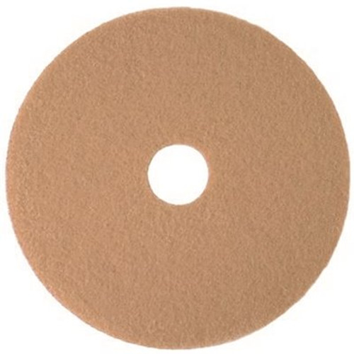 Renown 27 in. Tan Burnishing Floor Pad (5-Count)