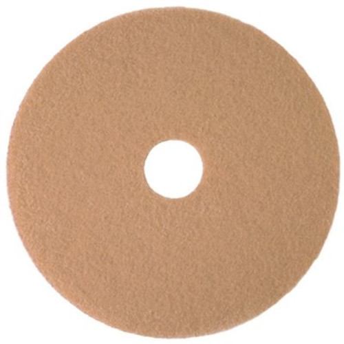 Renown 20 in. Tan Burnishing Floor Pad (5-Count)