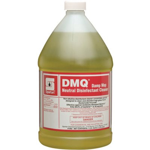 DMQ DMQ 1 Gallon Lemon Scent One Step Cleaner/Disinfectant (4 per pack)