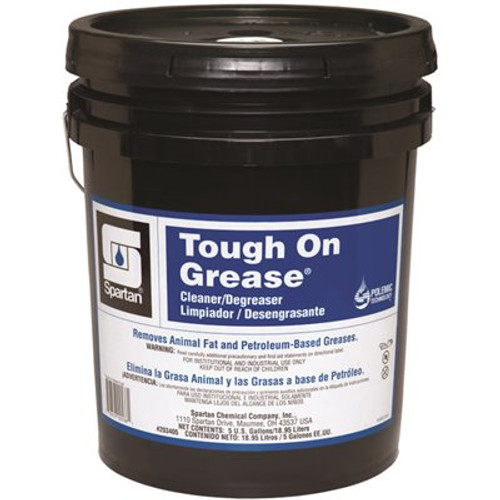 Spartan Chemical Tough on Grease 5 Gallon Industrial Degreaser