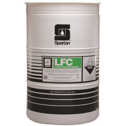SPARTAN CHEMICAL COMPANY LFC 55 Gallon Food Production Sanitation Cleaner