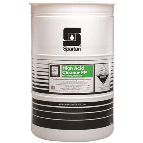 SPARTAN CHEMICAL COMPANY High Acid Cleaner FP 55 Gallon Food Production Sanitation Cleaner