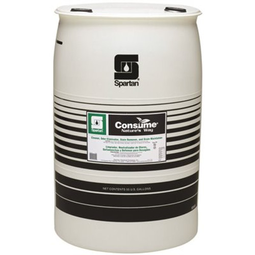 Spartan Chemical Co. Consume 55 Gallon Vanilla Scent Organic Digestor