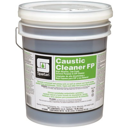 SPARTAN CHEMICAL COMPANY Caustic Cleaner FP 5 Gallon Food Production Sanitation Cleaner