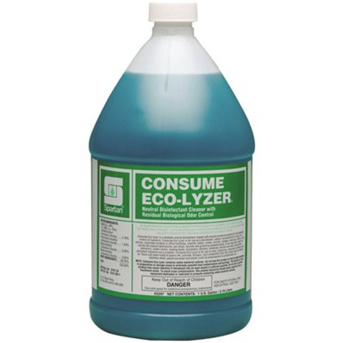 Spartan Chemical Consume Eco-Lyzer 1 Gallon Floral Scent Disinfectant/Deodorant Spartan Chemical Consume Eco-Lyzer 1 Gallon Floral Scent Disinfectant/Deodorant