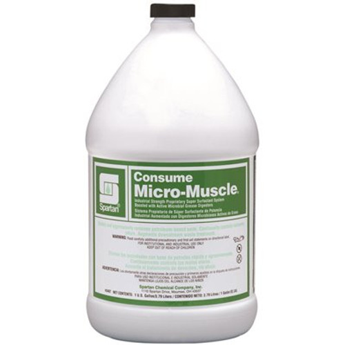 Spartan Chemical Co. Consume Micro-Muscle 1 Gallon Industrial Degreaser (4 per Pack)