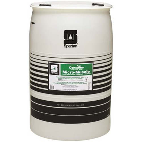 Spartan Chemical Co. Consume Micro-Muscle 55 Gallon Industrial Degreaser