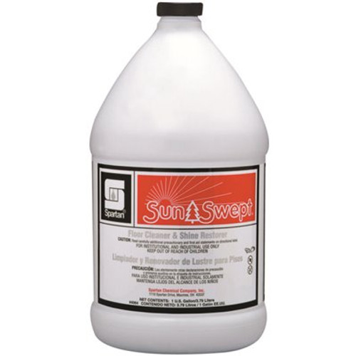 SPARTAN CHEMICAL COMPANY SunSwept 1 Gallon Pine Scent Floor Finish (4 per Pack)