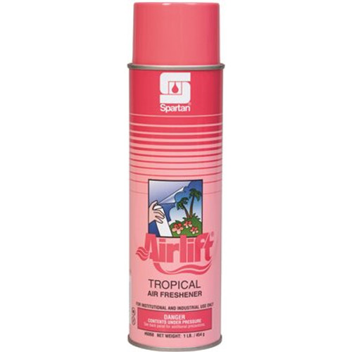 Spartan Chemical Co. Airlift Tropical 16oz. Aerosol Can Tropical Scent Air Freshener Spary