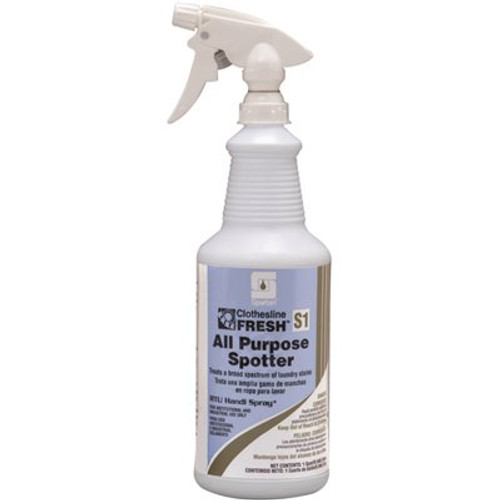 Spartan Chemical Co. Clothesline Fresh S1 1 Quart All Purpose Spotter