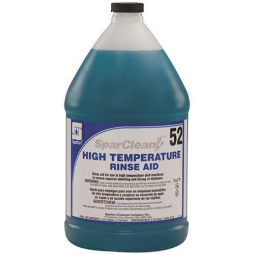 Spartan Chemical Co. SparClean 1 Gallon High Temperature Rinse Aid (4 per Pack)