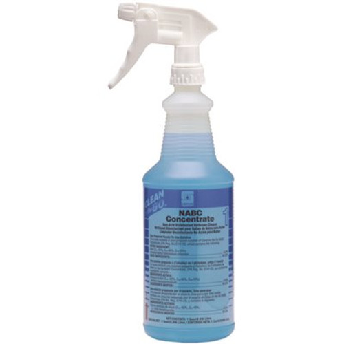 SPARTAN CHEMICAL COMPANY Translucent 32 oz. Spray Bottle with Trigger sprayer 1 NABC Concentrate