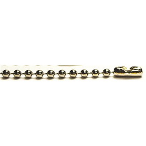 Ball Chain Mfg BALL CHAIN #10 B COUPLINGS, NICKEL PLATED BRASS