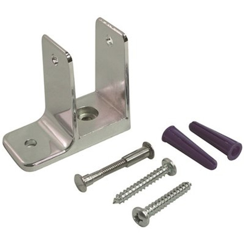 STRYBUC INDUSTRIES 1-1/4 in. Wall Bracket 1-Ear for Panel with Screws