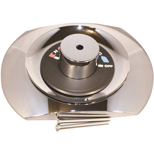 American Standard 7 in. x 10 in. Escutcheon and Cap Kit in Polished Chrome