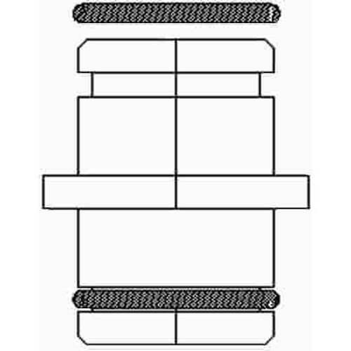 OEM Replacement Safti-Trol Valve Male x Male O-Ring Connector Assembly