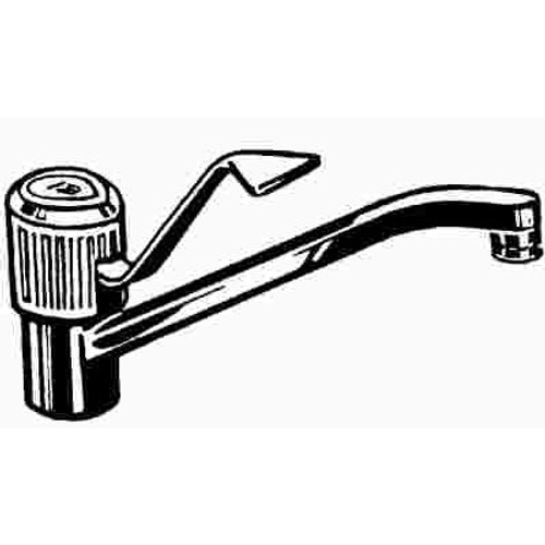 MOEN Chateau Single-Handle Standard Kitchen Faucet in Chrome