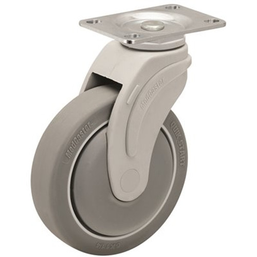 MEDCASTER NEXT GENERATION CASTER, NYLON, 6 IN., SWIVEL, 325 LBS CAPACITY