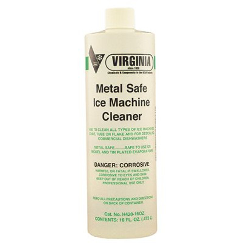 VIRGINIA METAL SAFE ICE MACHINE CLEANER 16OZ